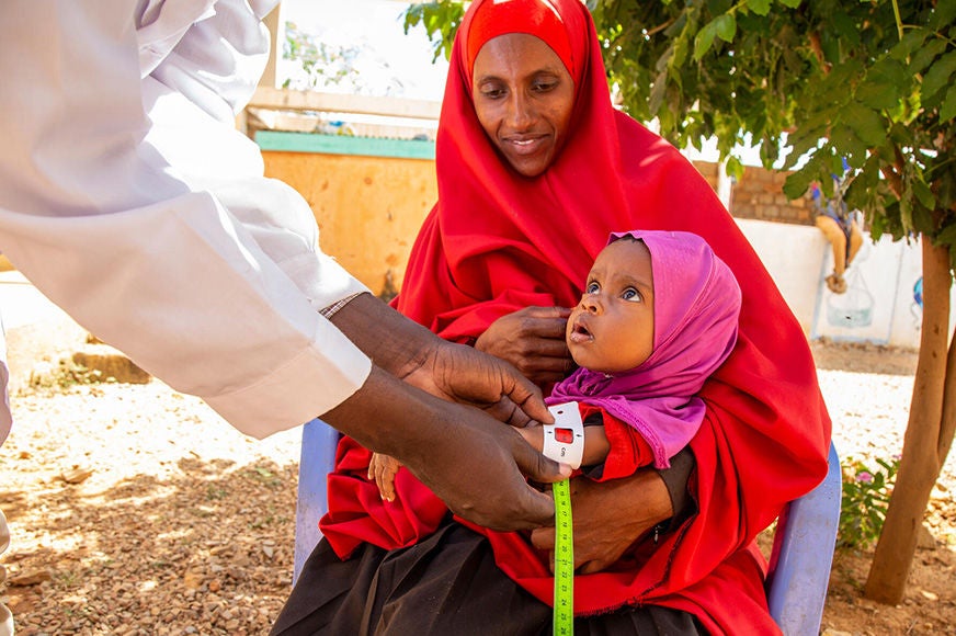 Your gift will help address malnutrition, educate communities on proper nutrition and help improve local healthcare systems. (Somalia, 2022)