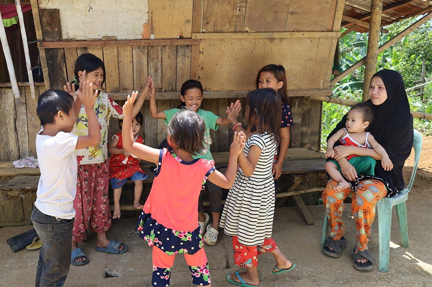 Your donation to Raw Hope helps rebuild children’s lives by providing safe places for them to learn, play and receive emotional support. (Philippines, 2024) 